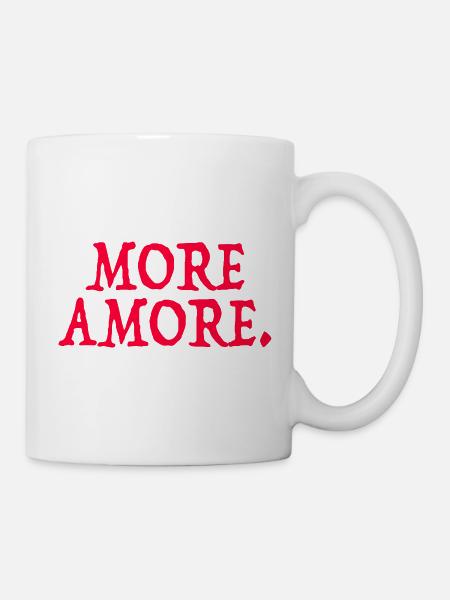 More Amore - Tasse - Weiß