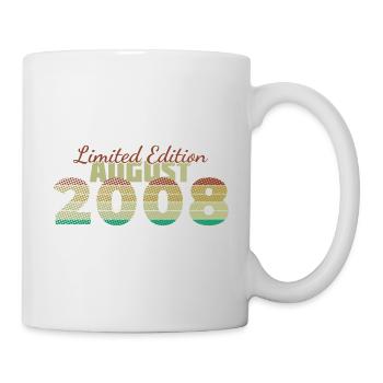 18e anniversaire Édition Limitée (SCR) 08/2008 - Mug blanc - blanc - Droite