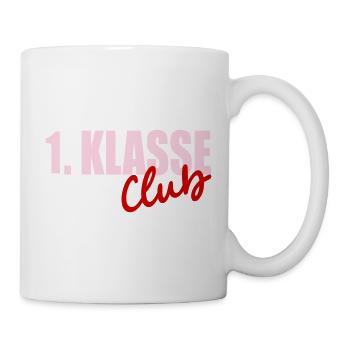 Schulanfang Einschulung 1. Klasse - Tasse - Weiß - Rechts