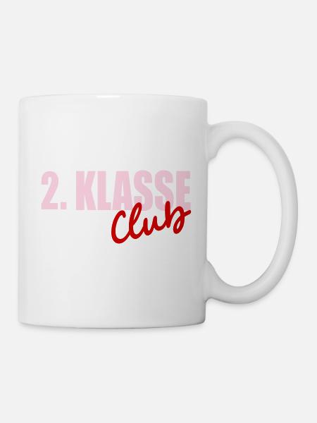 Grundschule 2. Klasse Club - Tasse - Weiß