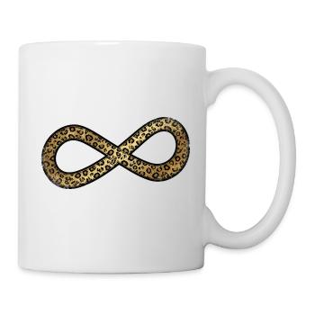 Motif Léopard Infini - Mug blanc - blanc - Droite