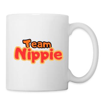 Team Nippie - Tasse - Weiß - Rechts