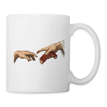 Côtes BBQ – La Création – Barbecue amusant - Mug blanc - blanc - Droite