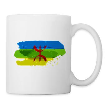 Amazigh-Flagge - Tasse - Weiß - Rechts