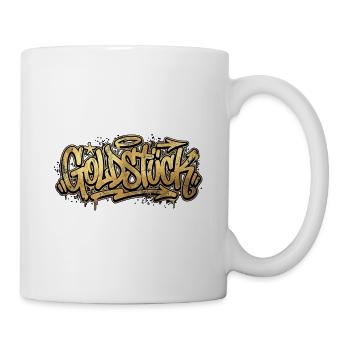 Goldstück Graffiti Hip Hop - Tasse - Weiß - Rechts