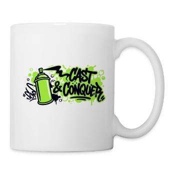 Spraydose Angel Icon - Tasse - Weiß - Rechts