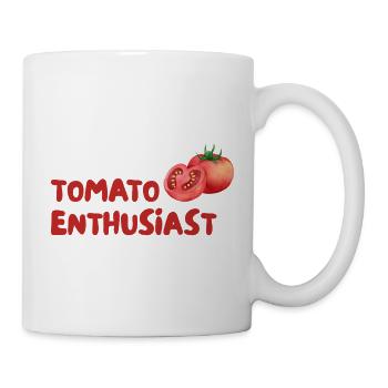 Tomato Enthusiast Graphic Tee - Tasse - Weiß - Rechts