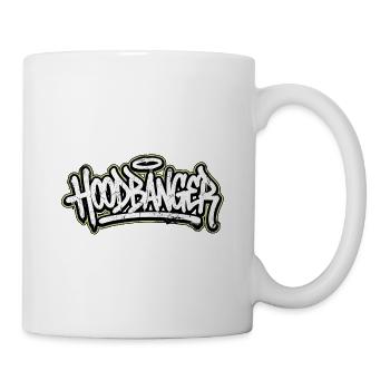 Hoodbanger Handschrift Graffiti - Tasse - Weiß - Rechts