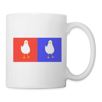 DoubleTrouble 1 - Tasse - Weiß - Rechts