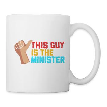 Pfarrer - Tasse - Weiß - Rechts