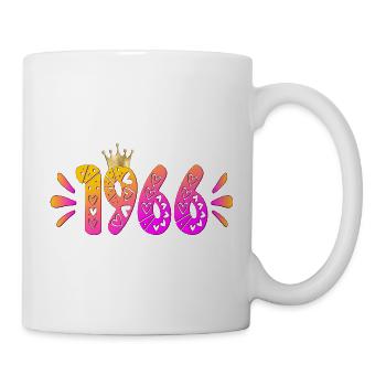 Birthday 1966 Birthday Crown - Mug - white - Right