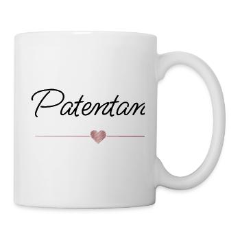 Best godmother with heart – gift - Mug - white - Right