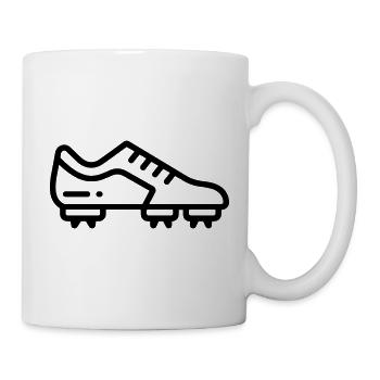 football boots - Mug - white - Right