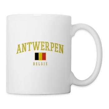 Antwerpen Belgien - Tasse - Weiß - Rechts