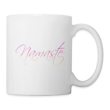 Namaste  - Tasse - Weiß - Rechts