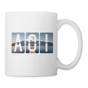 Flughafen Ancona AOI - Tasse - Weiß - Rechts