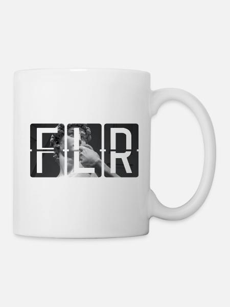 Flughafen Florenz FLR - Tasse - Weiß