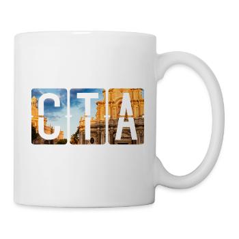 Flughafen Catania CTA - Tasse - Weiß - Rechts