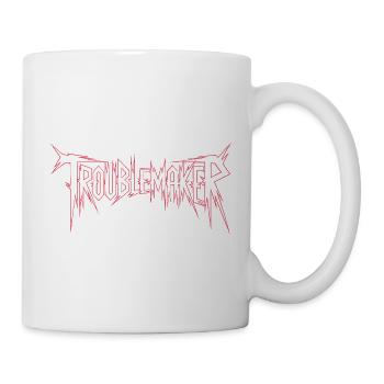 Troublemaker Frechdachs Rabauke Geschwister Kinder - Tasse - Weiß - Rechts