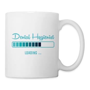 Zahnhygieniker Dental Zahnarzt - Tasse - Weiß - Rechts