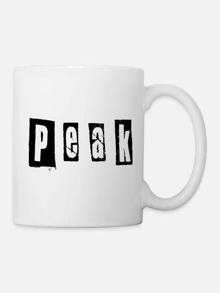 Peak - Tasse - Weiß