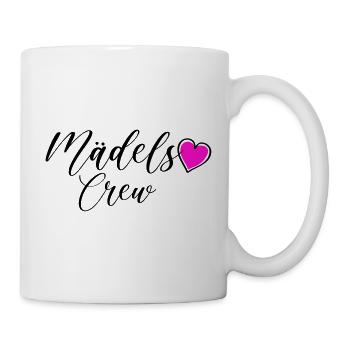 Mädels Crew - Tasse - Weiß - Rechts