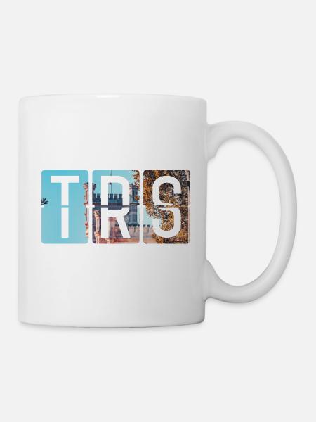 Flughafen Triest TRS - Tasse - Weiß