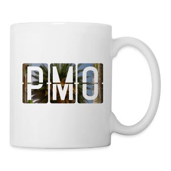 Palermo Flughafen PMO - Tasse - Weiß - Rechts