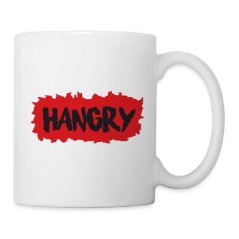 Hangry - Tasse - Weiß - Rechts