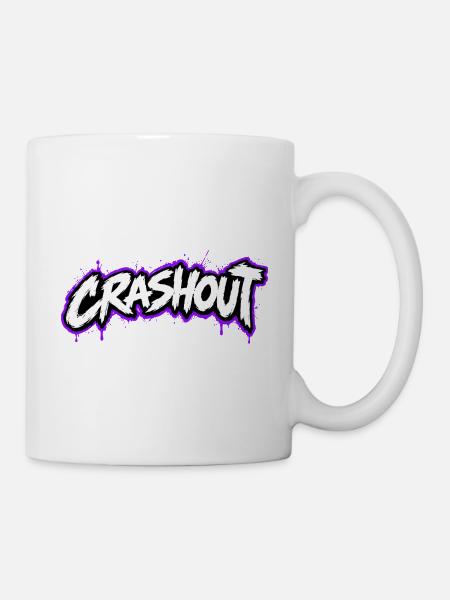 Crashout - Tasse - Weiß