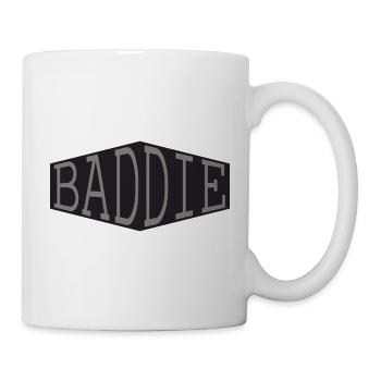 Baddie Retro Streetwear Vibes - Tasse - Weiß - Rechts