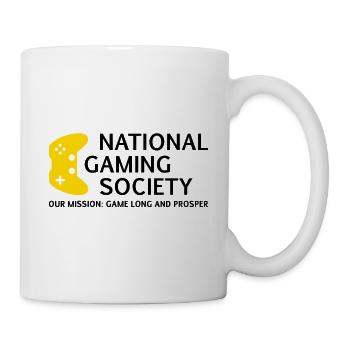 National Gaming Society Design für Gaming Kultur - Tasse - Weiß - Rechts