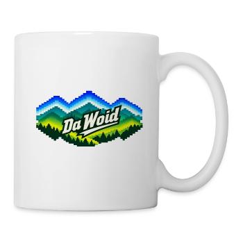 Bayerischer Wald - T-Shirt Pixelwald - Tasse - Weiß - Rechts