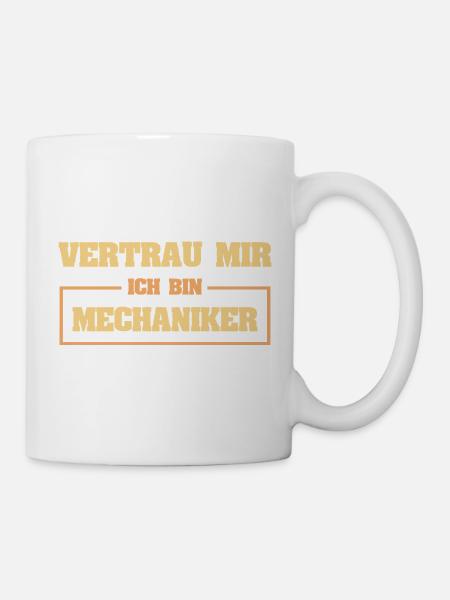Geschenk für Mechaniker - Tasse - Weiß
