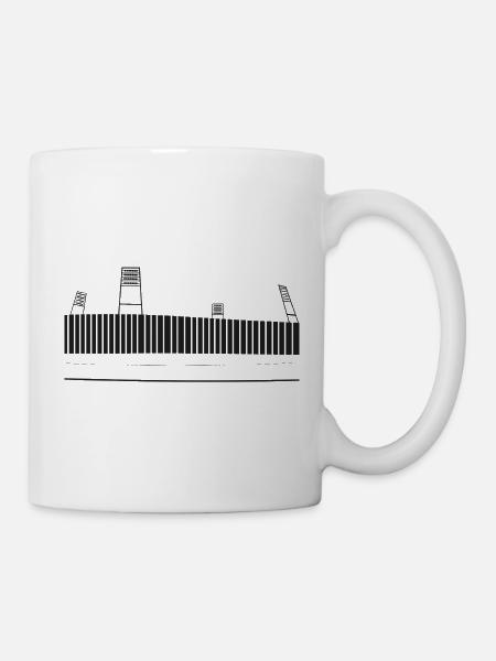 Bremen Stadion (dark) - Tasse - Weiß