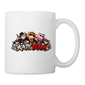 Katzenteam-Mafia-Gesellschaft - Tasse - Weiß - Rechts