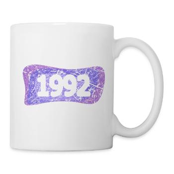 Uni 1992 - Tasse - Weiß - Rechts