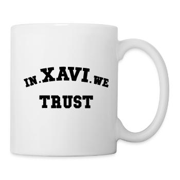 In Xavi vertrauen wir - Tasse - Weiß - Rechts