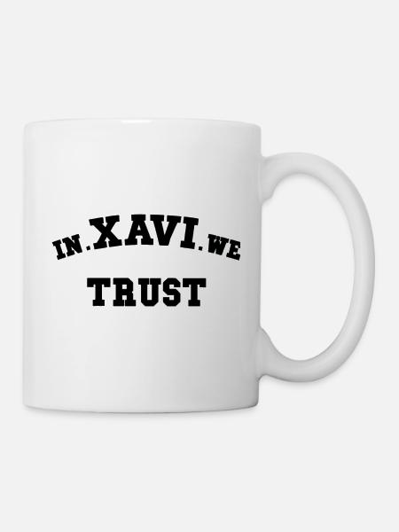 In Xavi vertrauen wir - Tasse - Weiß