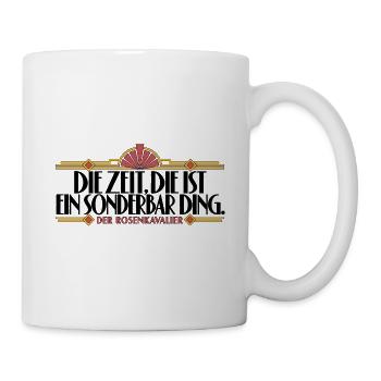 Rosenkavalier - Zeit - Tasse - Weiß - Rechts