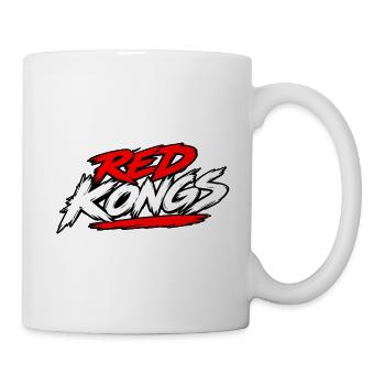 Red Kongs Fetter Pinseltext - Tasse - Weiß - Rechts