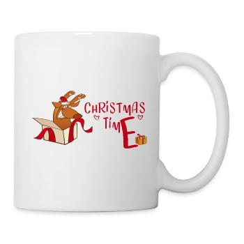 Christmas Time - Tasse - Weiß - Rechts