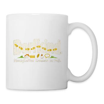 Dorfkind Dorfleben Landleben Heimatliebe - Tasse - Weiß - Rechts