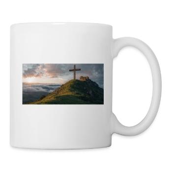 Das Kreuz - Tasse - Weiß - Rechts