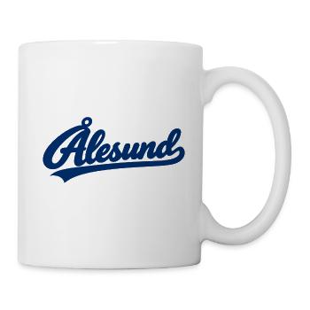 Alesund - Norway - Norwegen - Norge - Skandinavien - Tasse - Weiß - Rechts