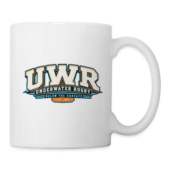 Unterwasser Rugby Logo Vintage 1961 - Tasse - Weiß - Rechts