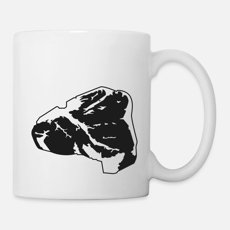 Steak - Mug blanc - blanc