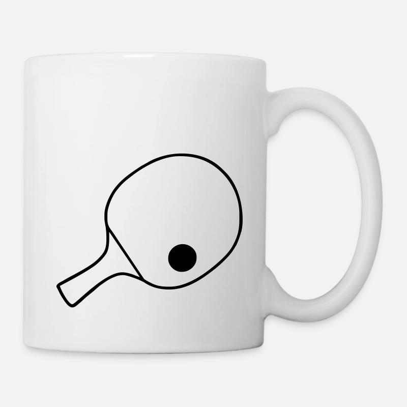Tischtennis - Tasse - Weiß