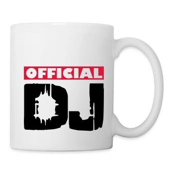DJ - Mug blanc - blanc - Droite