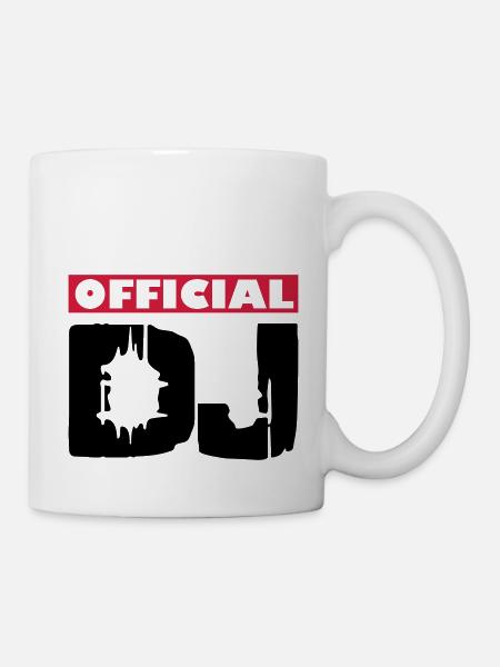 DJ - Mug - white